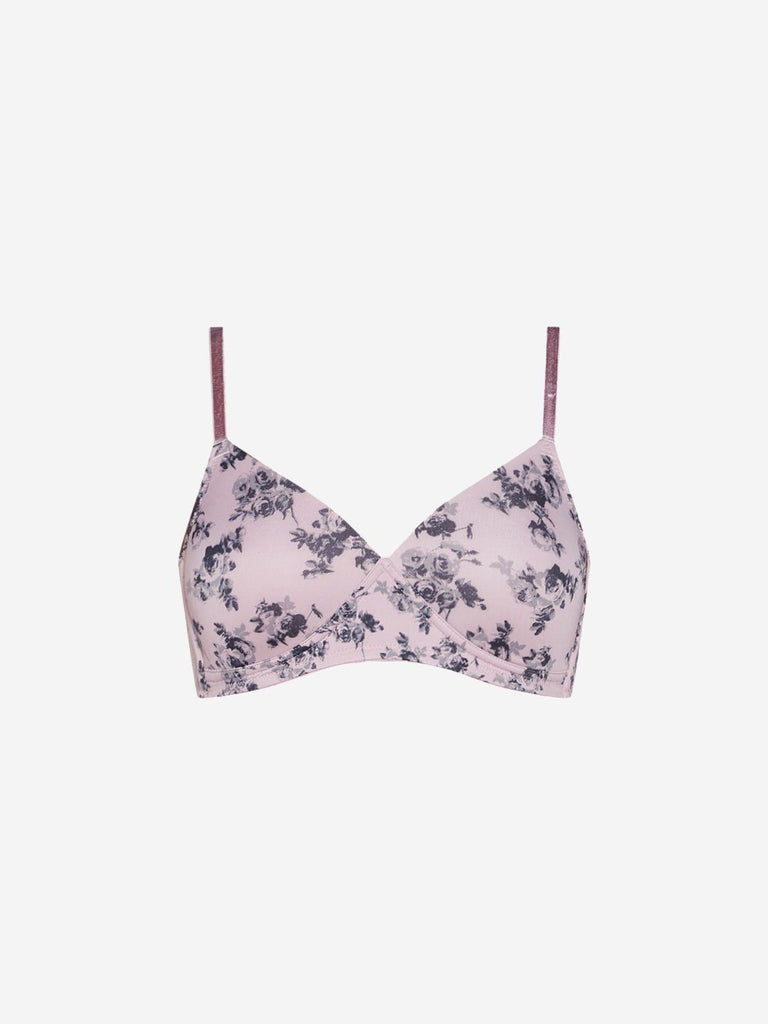 Wunderlove Burgundy Padded Bra Pack of Two