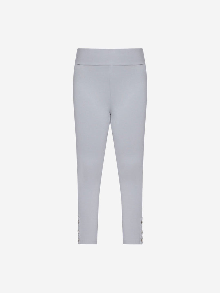 Gia Curve Grey Ponte Pants