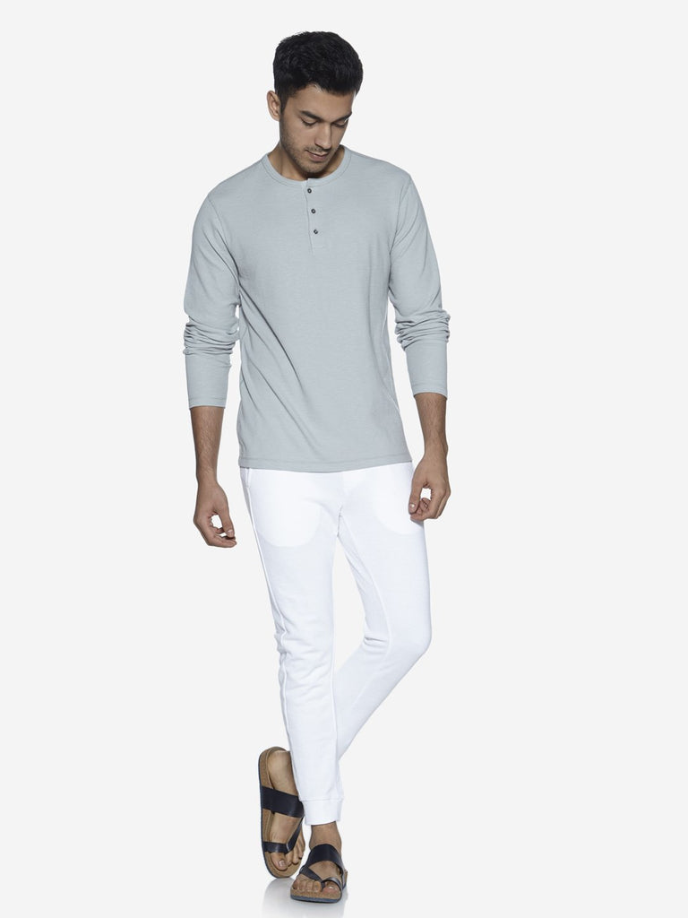 ETA White Slim Fit Joggers