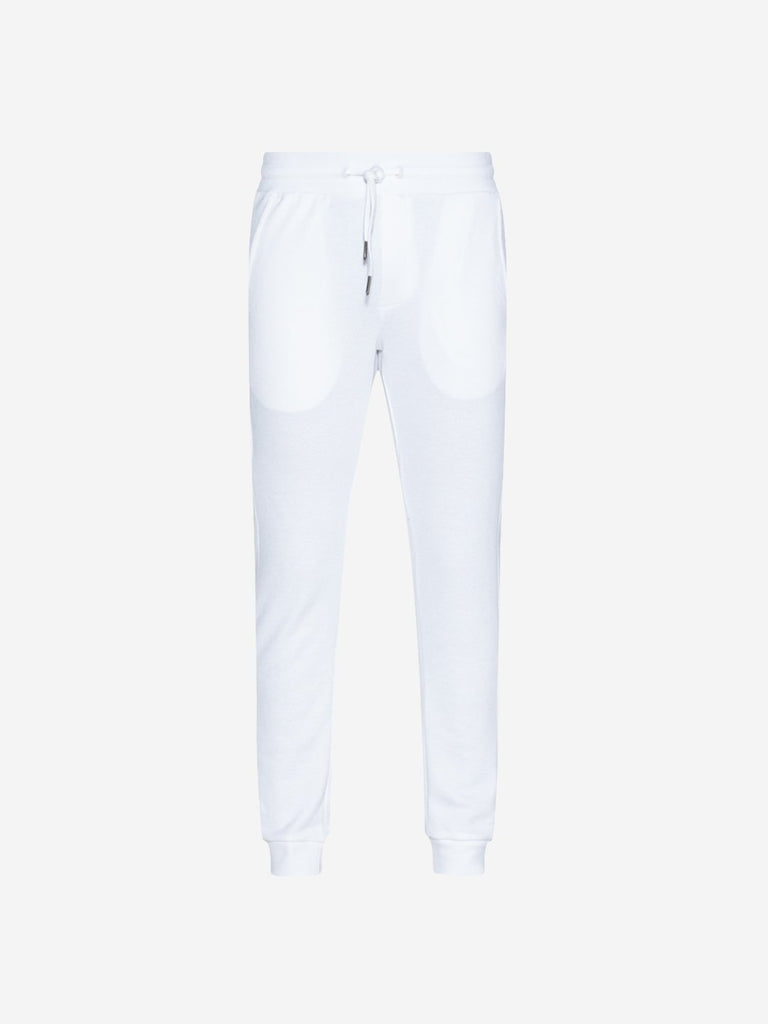 ETA White Slim Fit Joggers