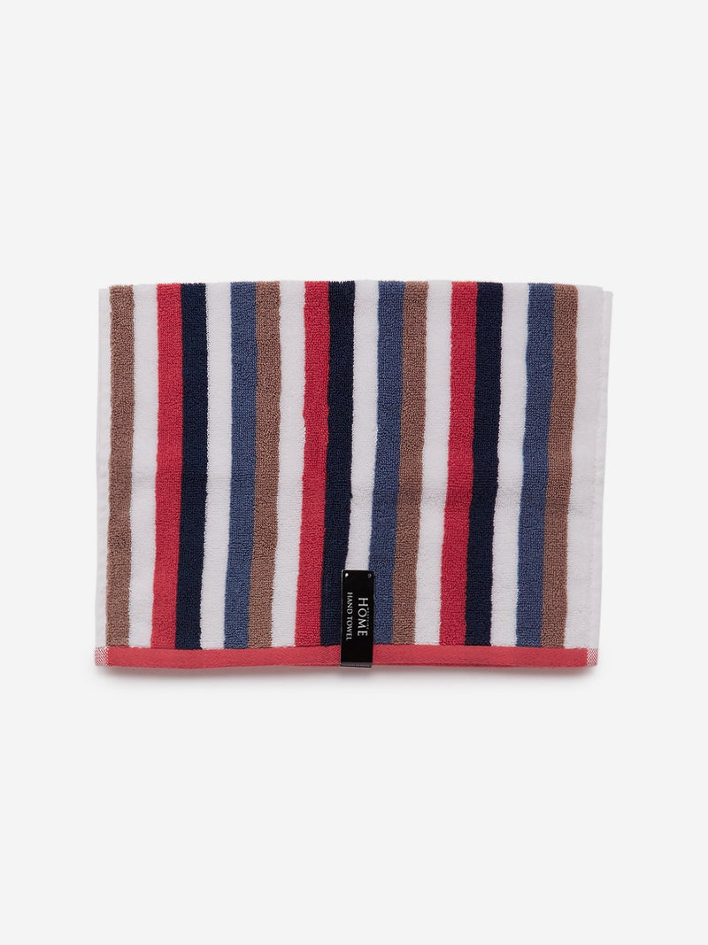 Westside Home Multicolour Striped 500 GSM Hand Towel