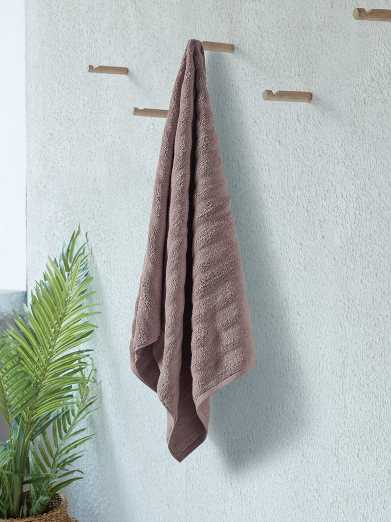 Westside Home Taupe 520 GSM Bath Towel