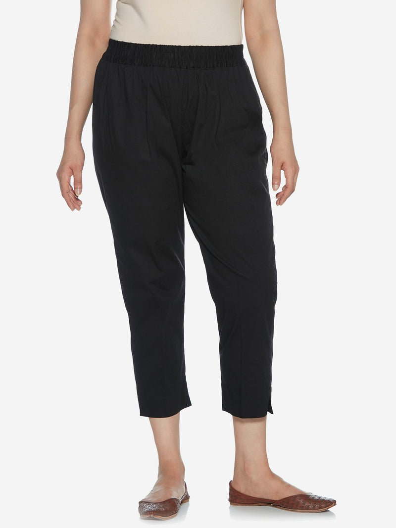 Diza curve Black Palazzos