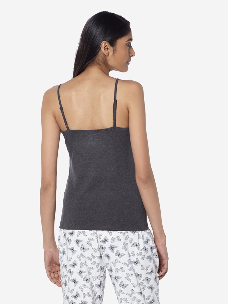 Wunderlove Grey Camisole Set Of Two