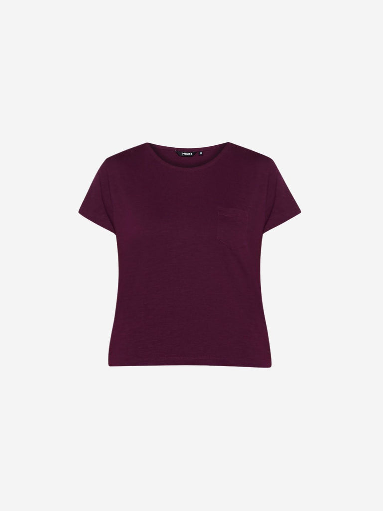 Nuon Berry Pure Cotton Samuel Crop T-Shirt