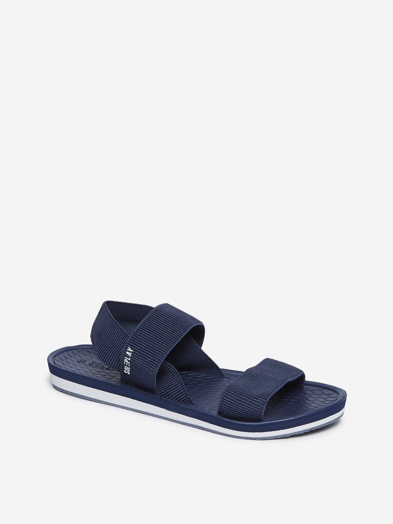 SOLEPLAY Indigo Textured Sandals