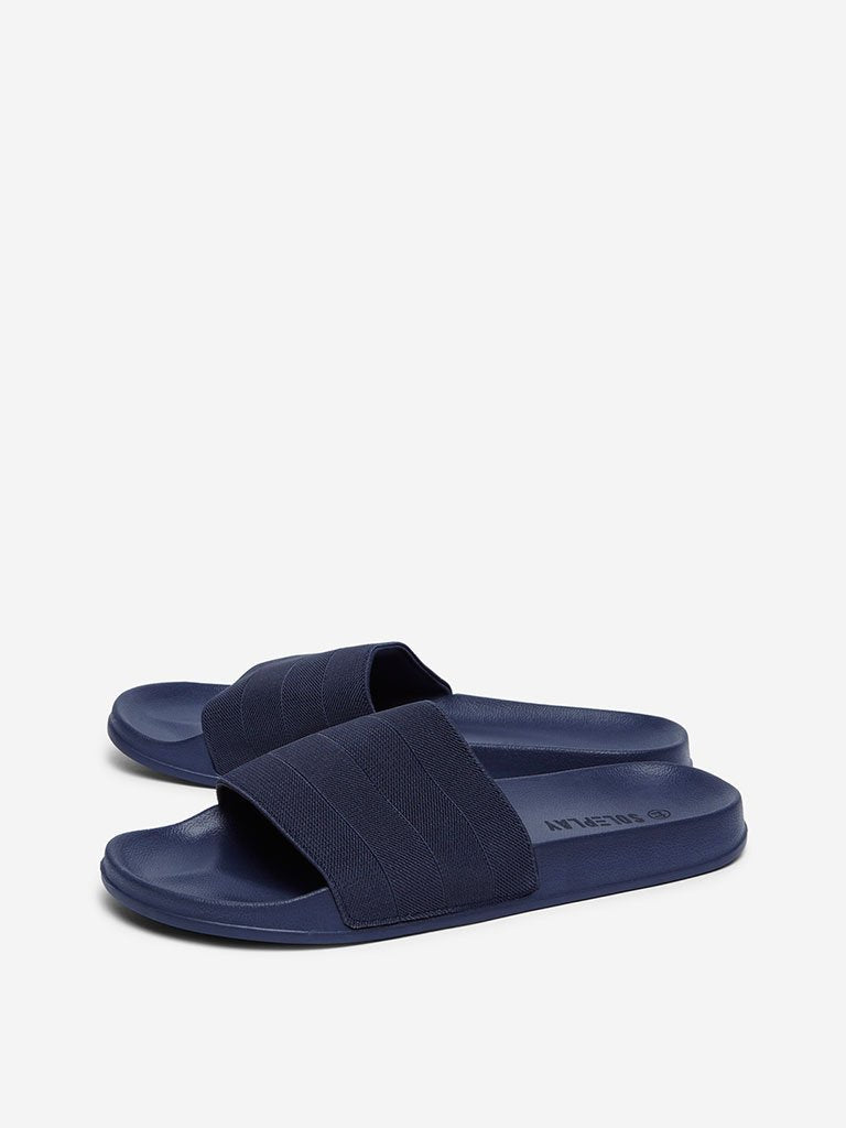 SOLEPLAY Indigo Striped Pool Slides