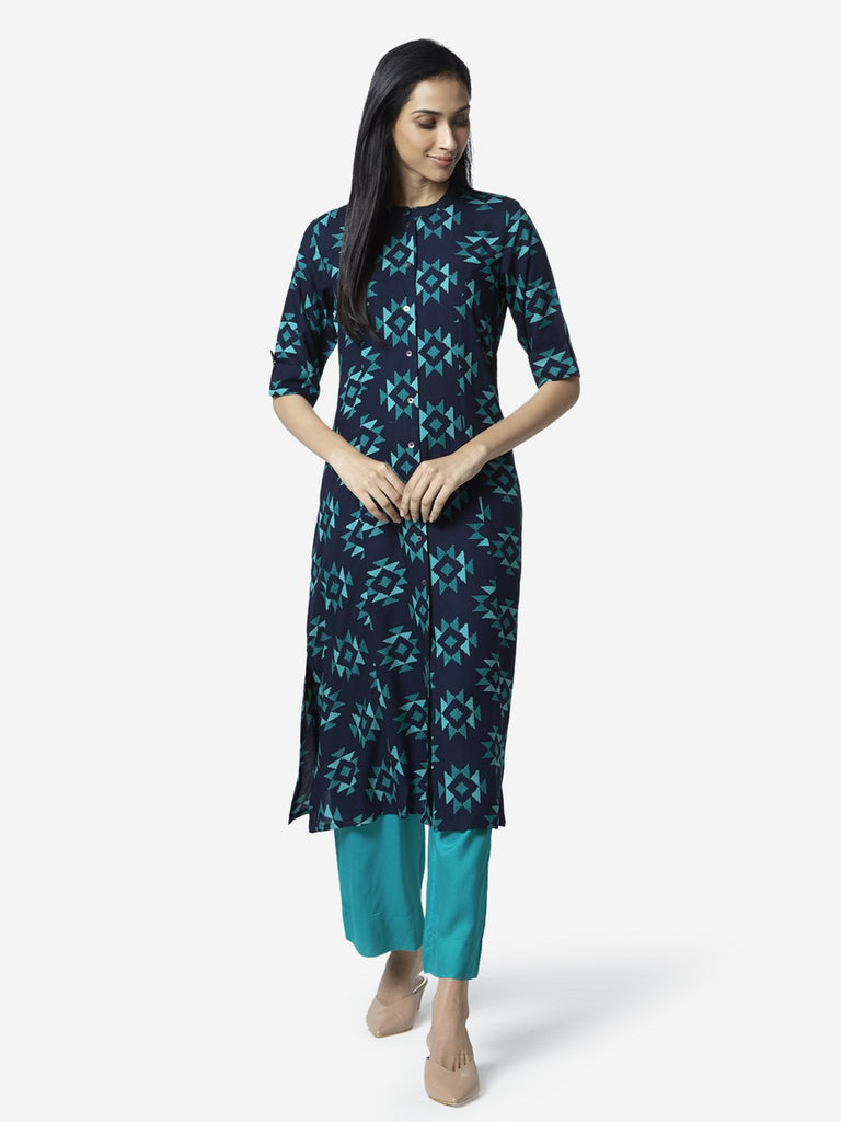 Utsa Turquoise Palazzos