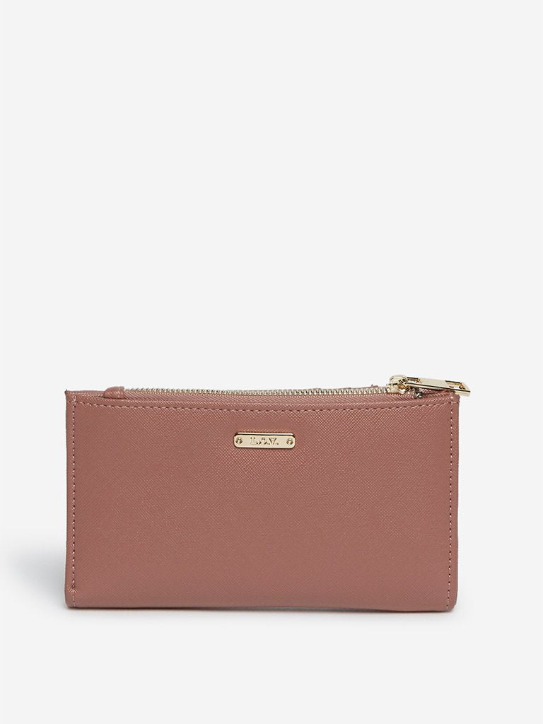 LOV Dusty Pink Faux Leather Wallet