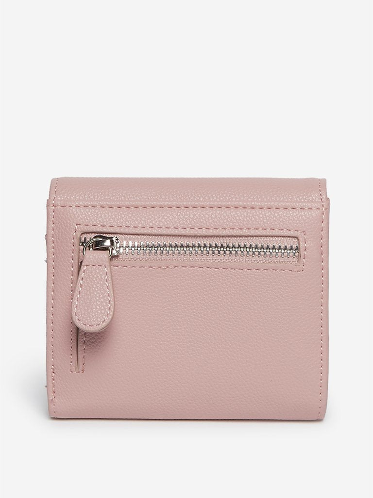 LOV Pink Tri-Fold Wallet