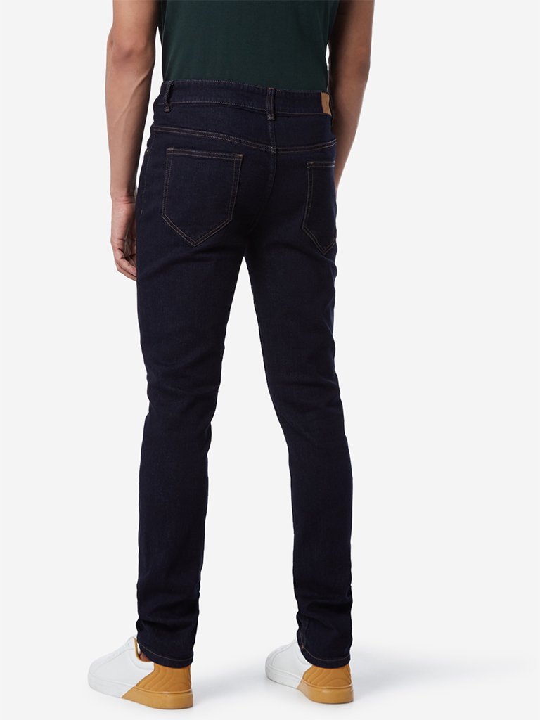 WES Casuals Indigo Slim Fit Jeans