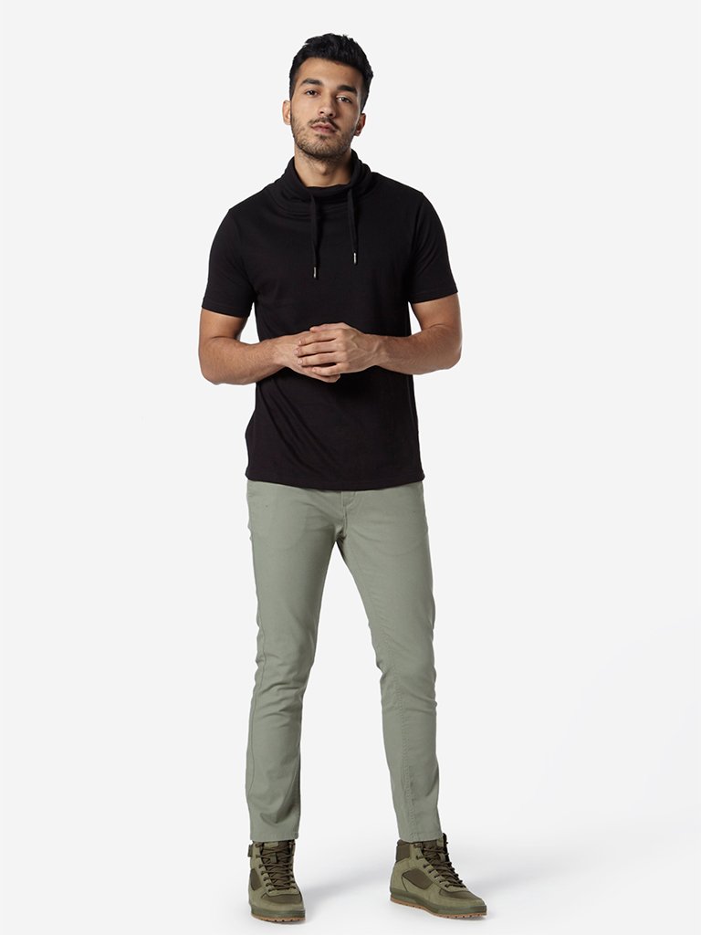 Nuon Light Olive Rocker Skinny Fit Chinos