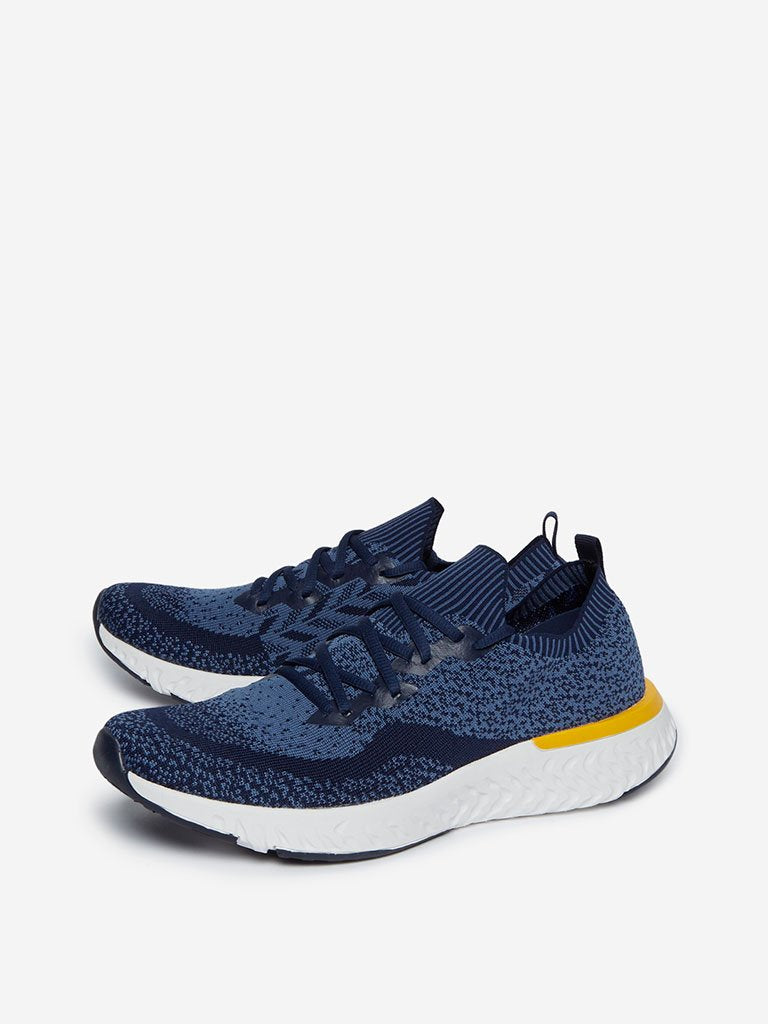 SOLEPLAY Indigo Knitted Sneakers