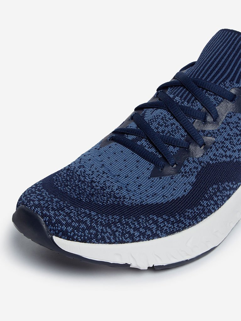 SOLEPLAY Indigo Knitted Sneakers