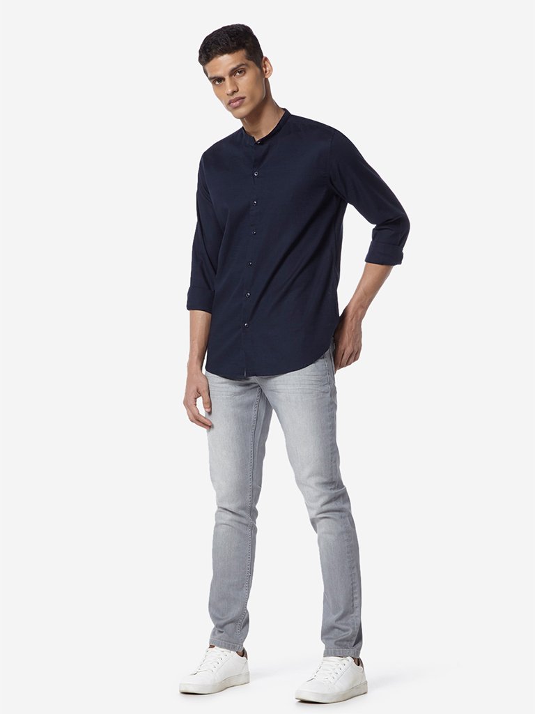 Ascot Light Grey Slim Fit Jeans