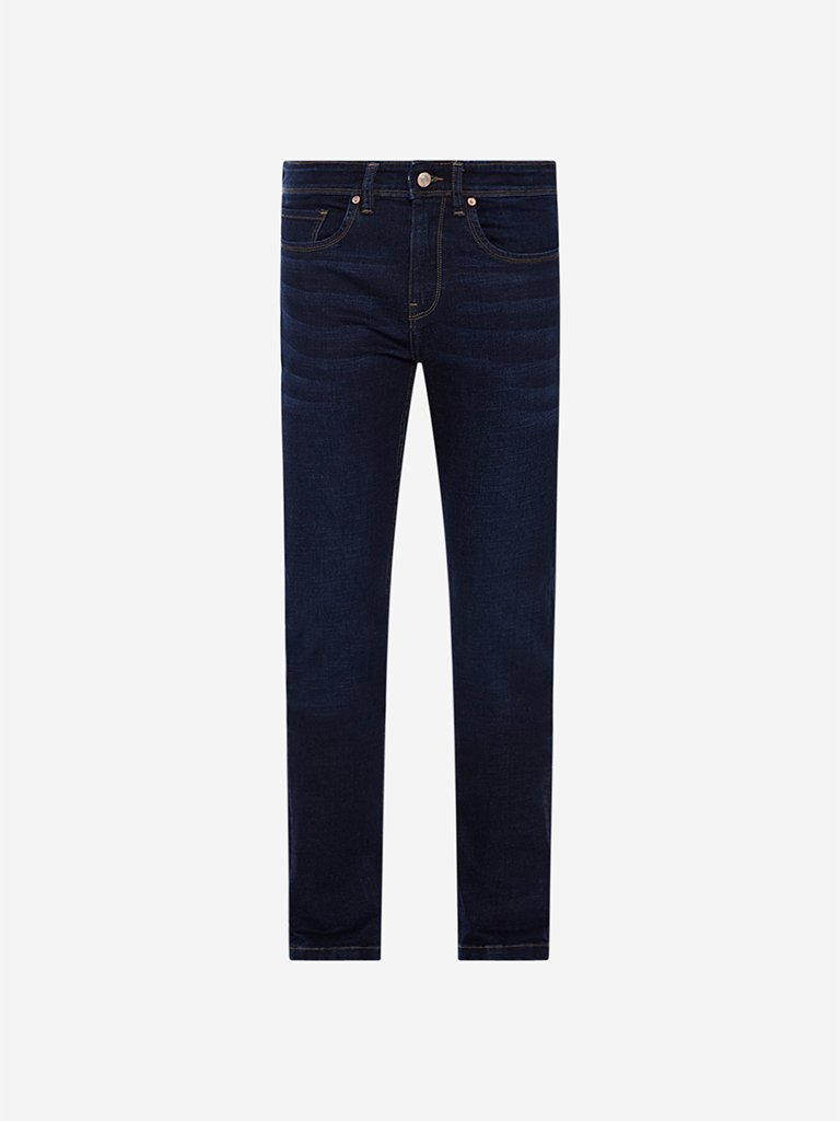Ascot Dark Indigo Slim Fit Jeans
