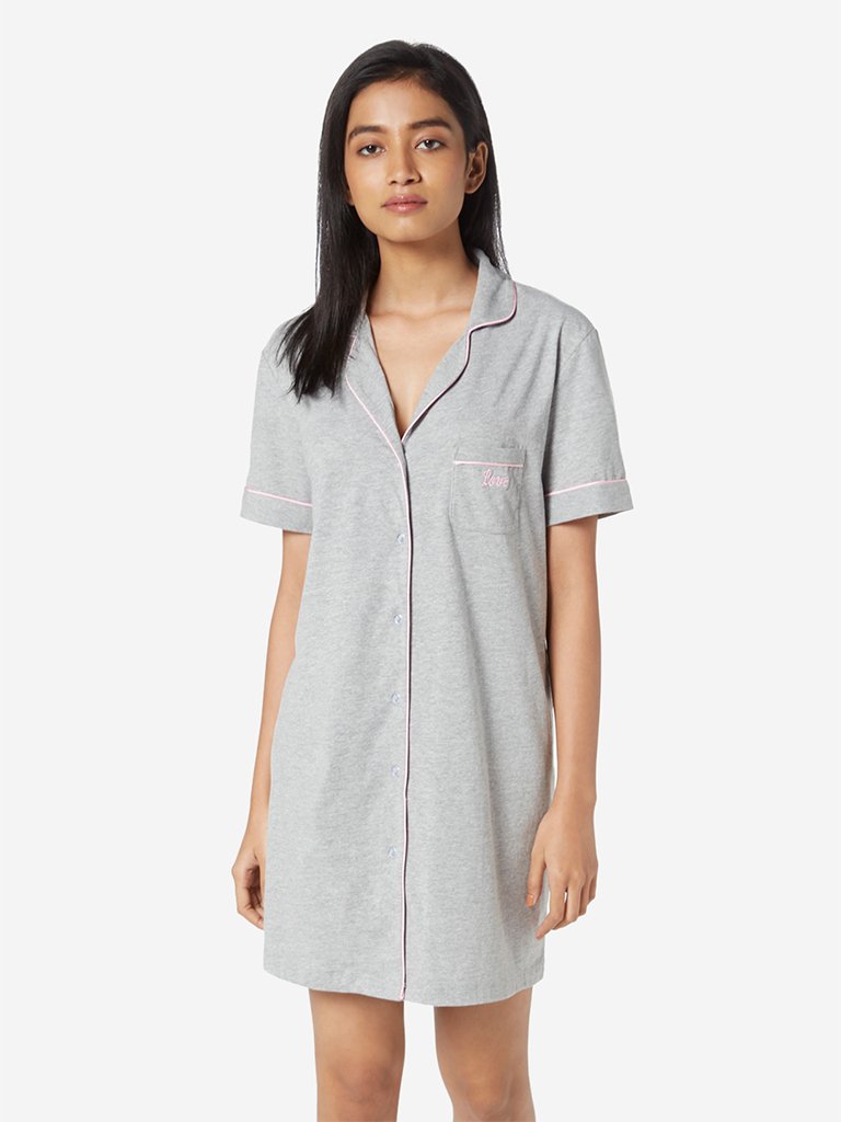 Wunderlove Grey Nightdress