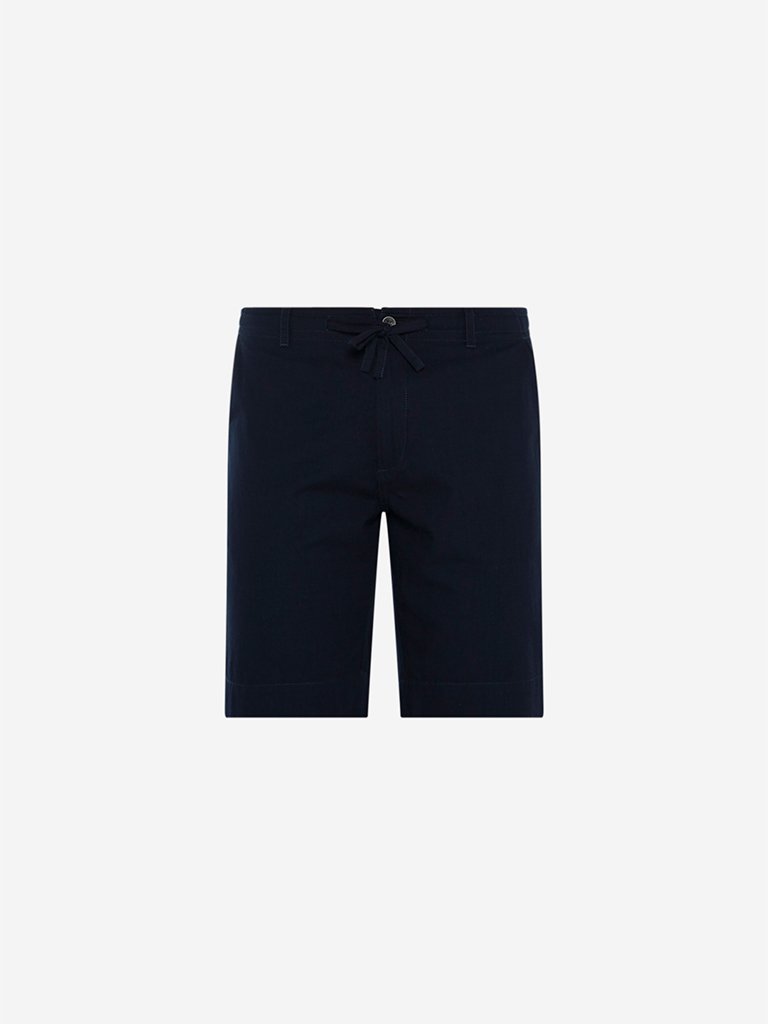 ETA Navy Slim Fit Shorts