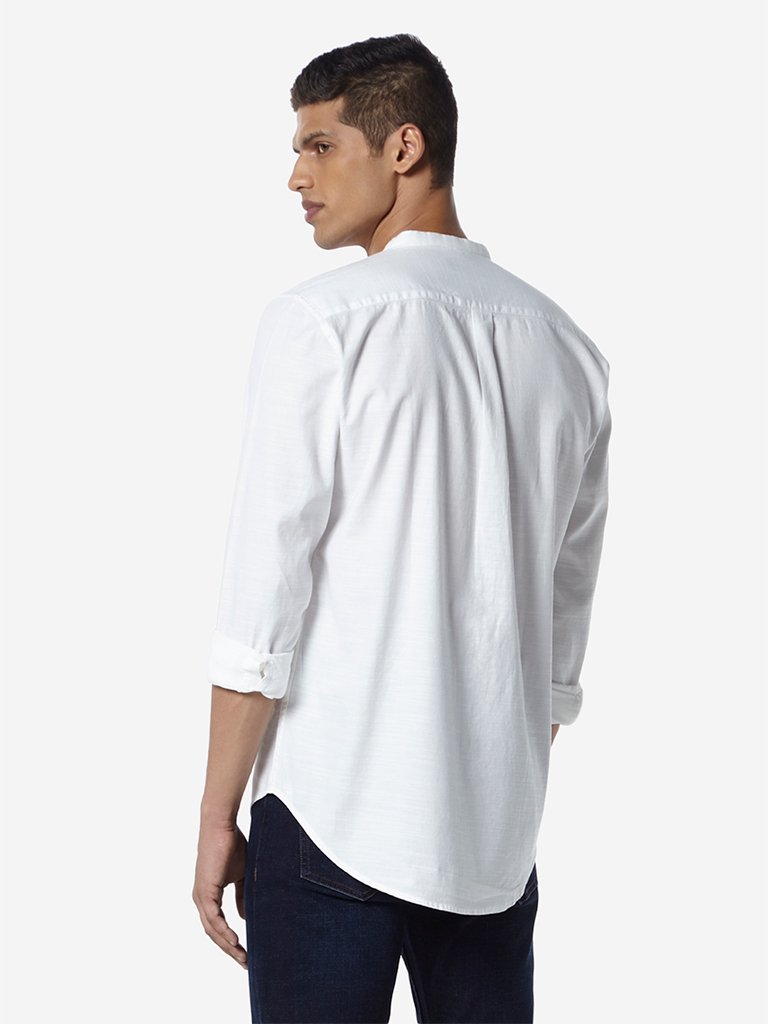 Ascot White Tailored Fit Shirt