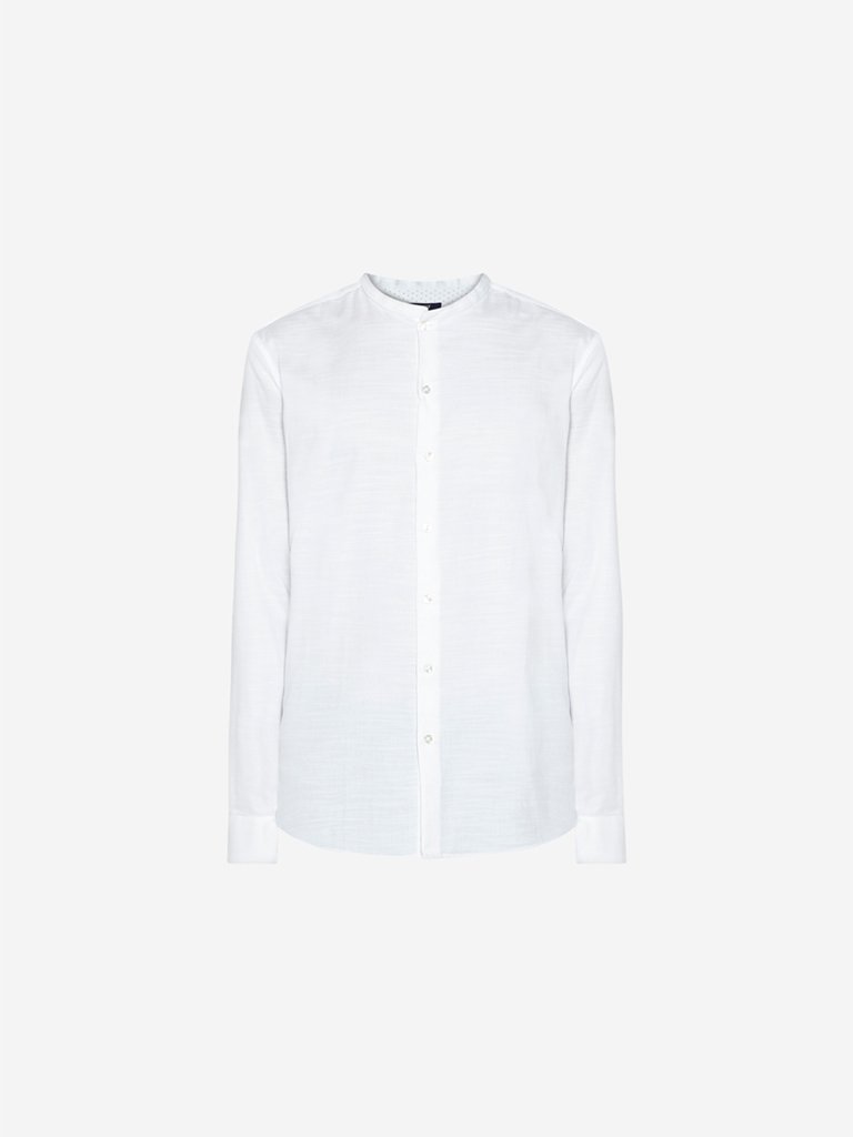 Ascot White Tailored Fit Shirt