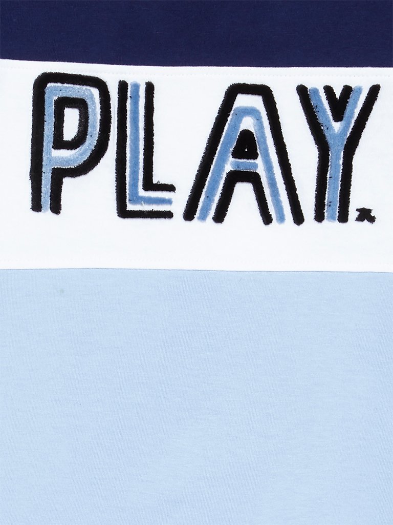 HOP Kids White Velveteen T-Shirt