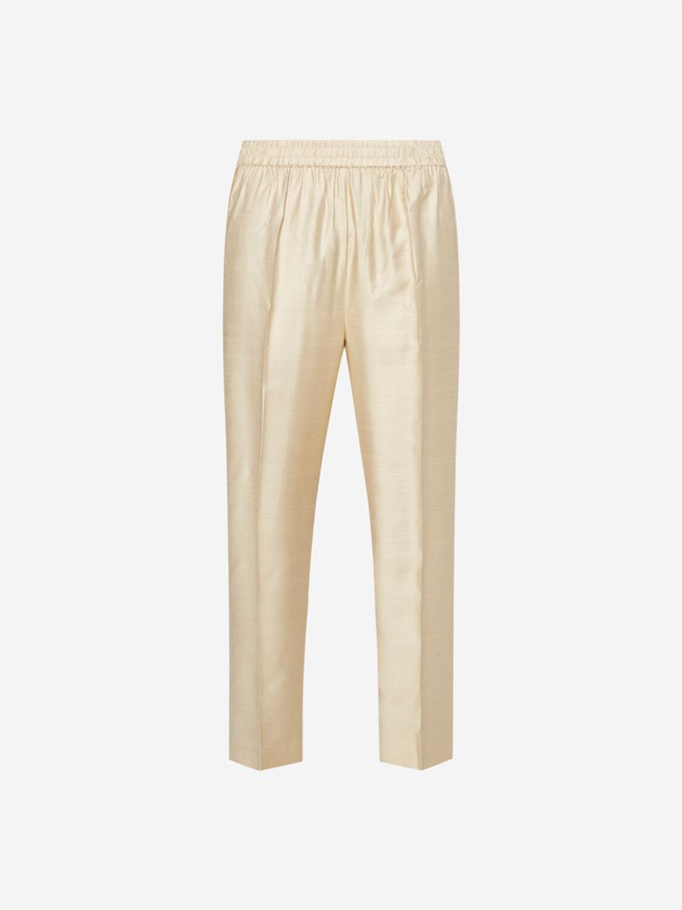 Zuba Beige Ethnic Pants