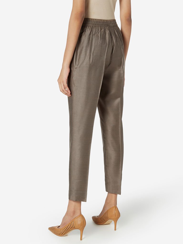 Zuba Dark Grey Ethnic Pants