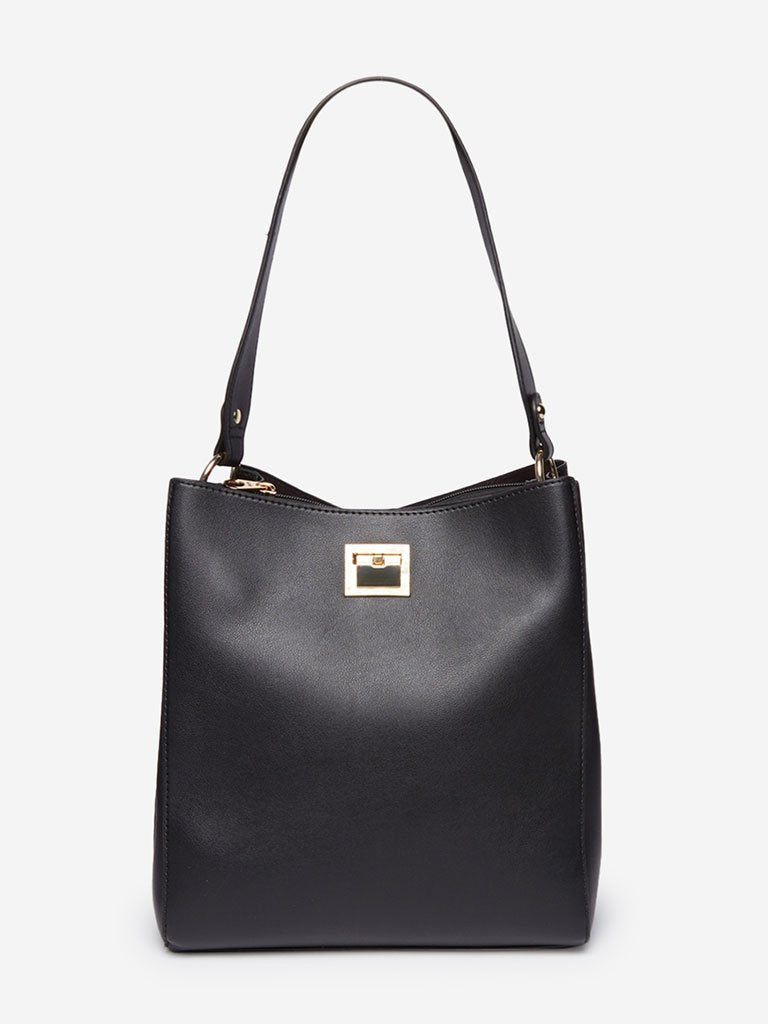 LOV Black Misha Hobo Bag