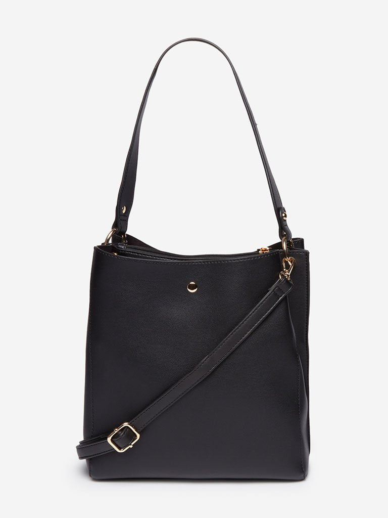 LOV Black Misha Hobo Bag