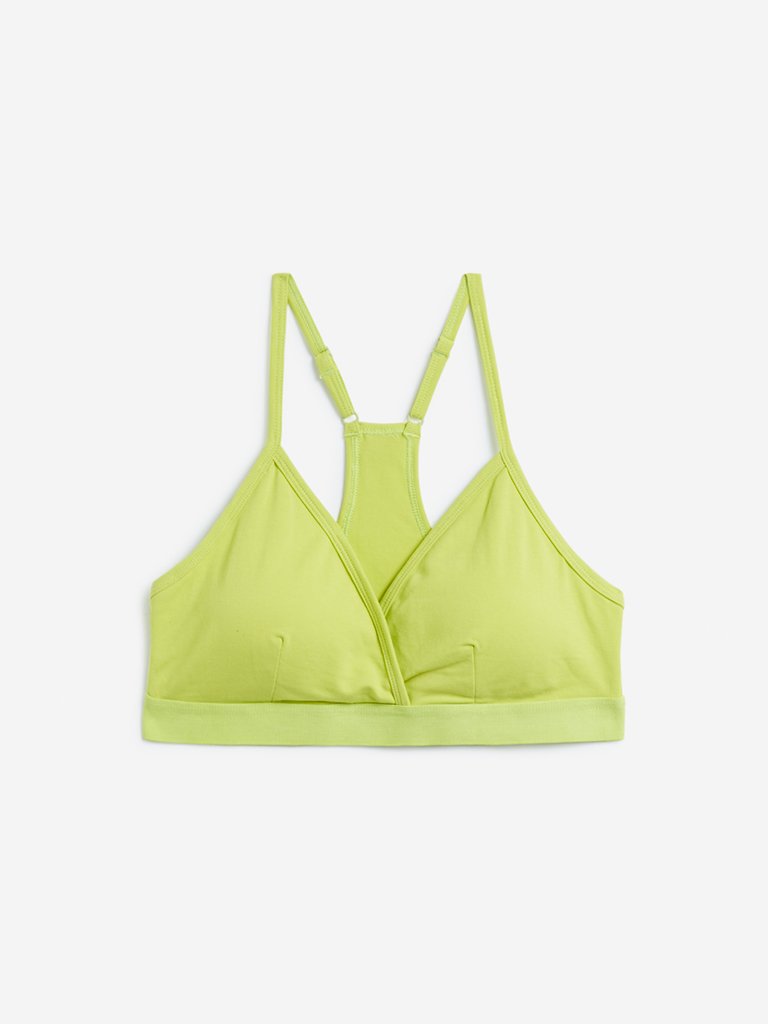 Wunderlove Lime Padded Racerback Bra