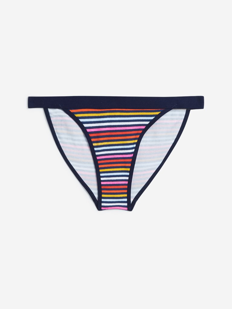 Wunderlove Multicolour Striped Briefs