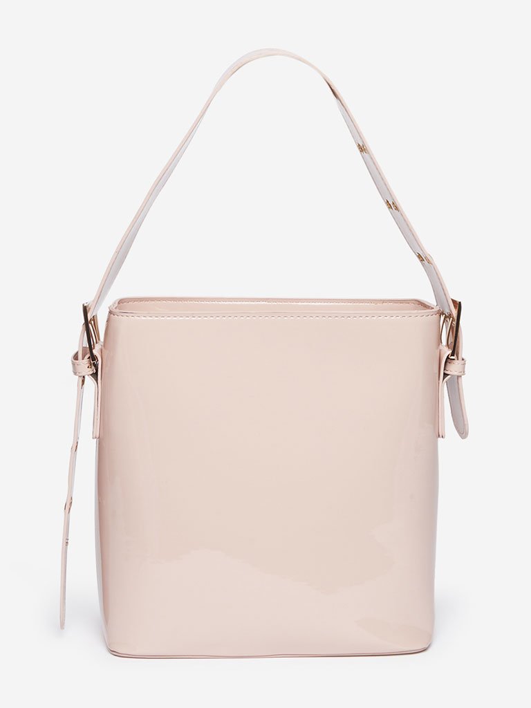 LOV Pink Gail Glossy Tote Bag