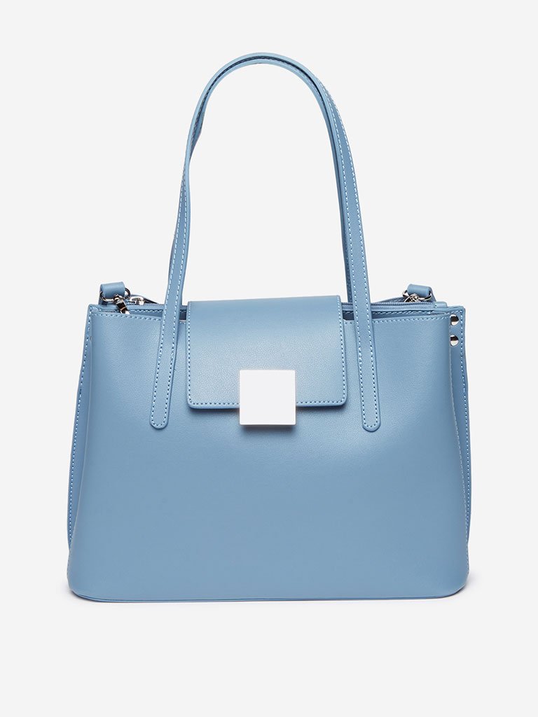 LOV Blue Dorris Tote Bag
