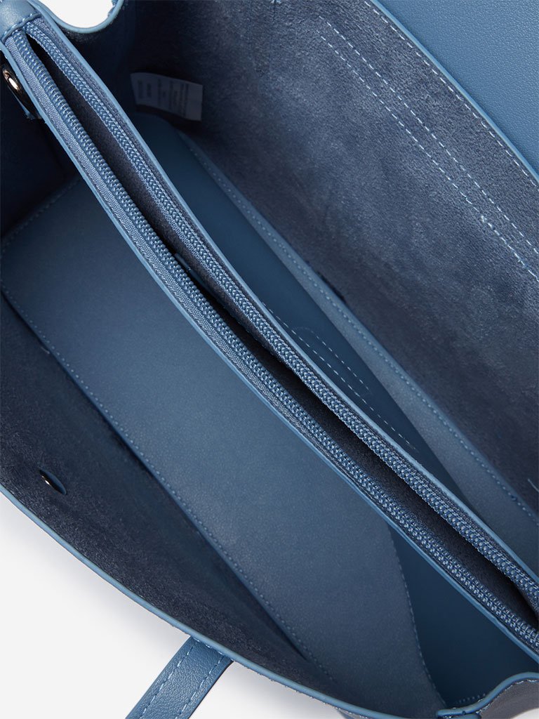 LOV Blue Dorris Tote Bag