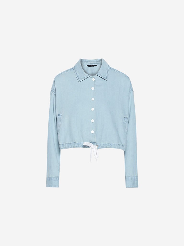 Nuon Light Blue Anika Denim Jacket