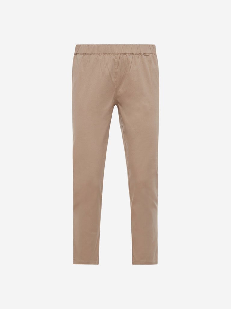 Utsa Brown Ethnic Pants