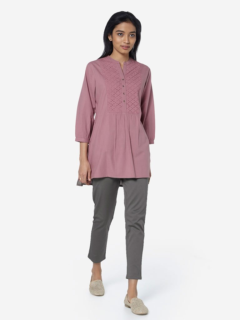 Utsa Grey Ethnic Pants