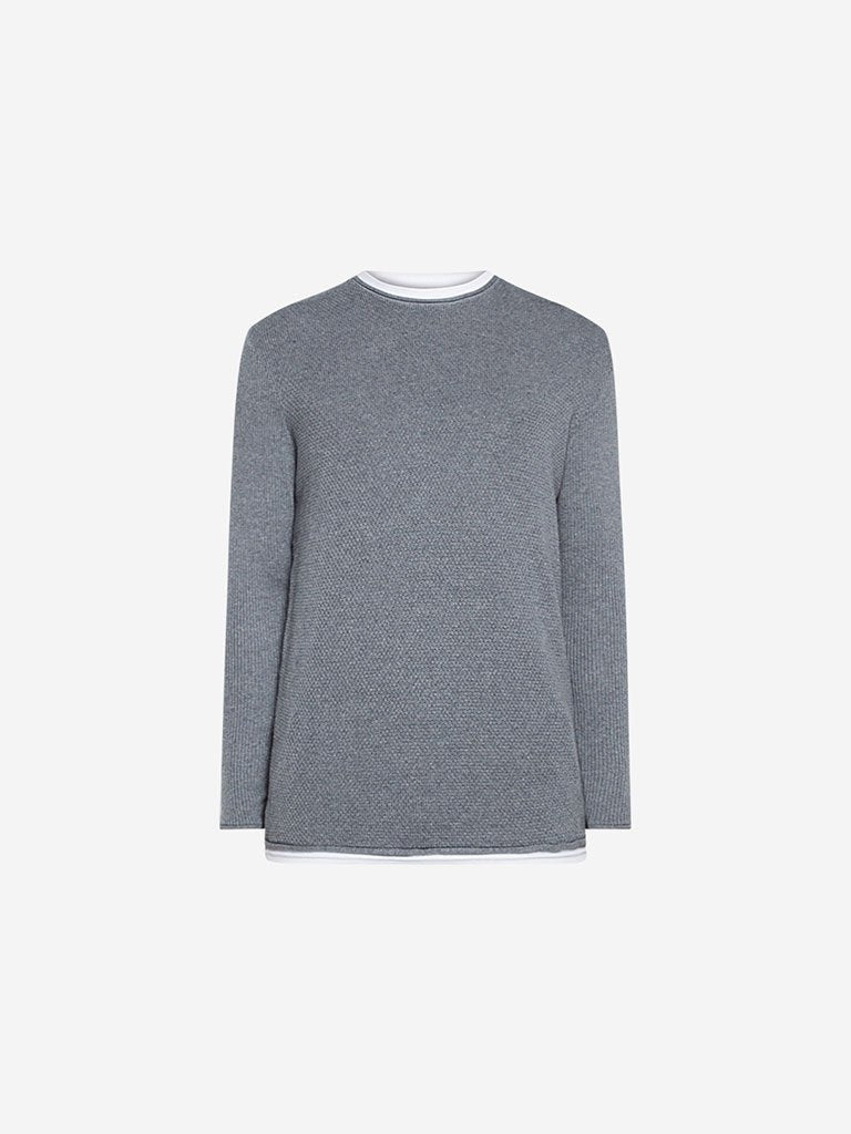 ETA Grey Slim Fit T-Shirt