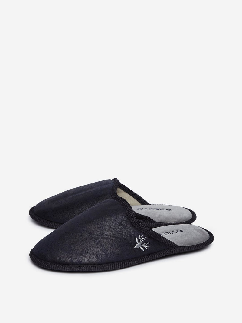 SOLEPLAY Navy Bedroom Slippers