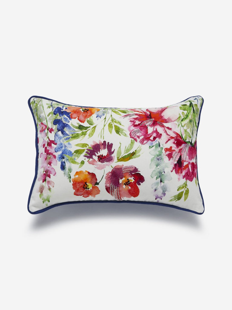 Westside Home Multicolour Floral Cushion Cover
