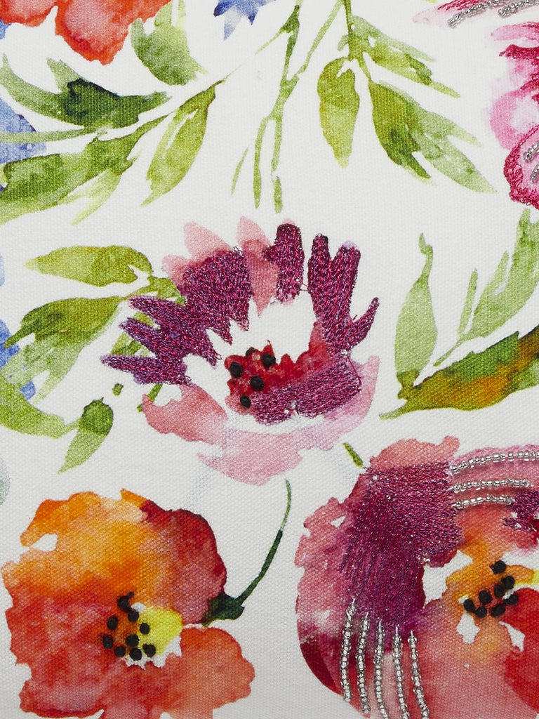 Westside Home Multicolour Floral Cushion Cover