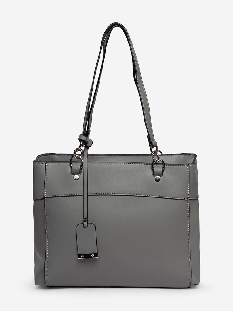 LOV Grey Miley Tote Bag