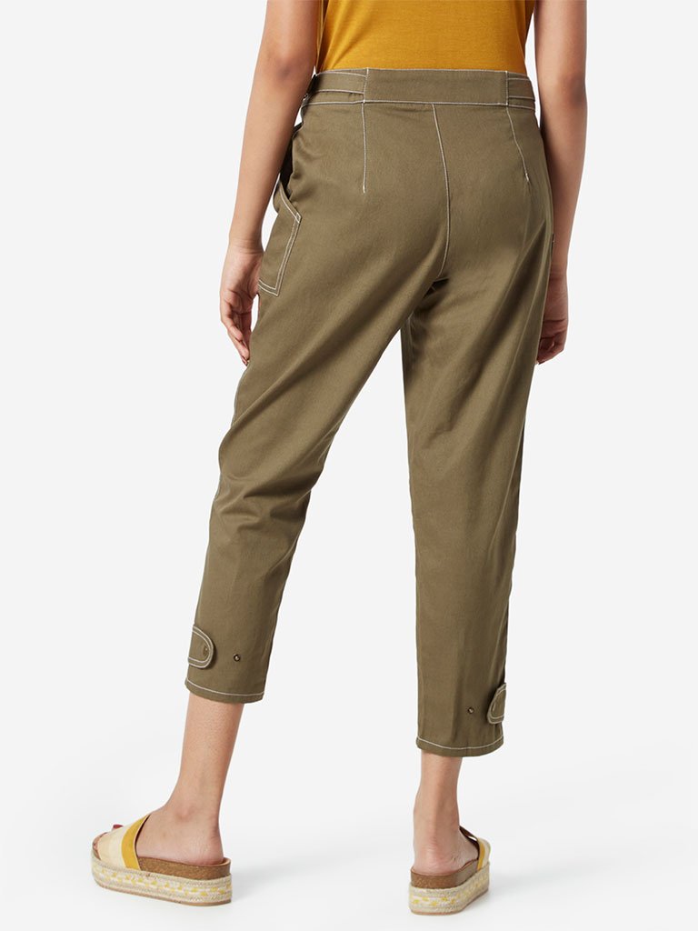 LOV Olive Capris