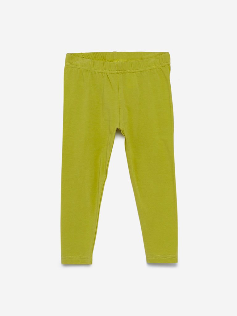 Utsa Kids Lime Leggings