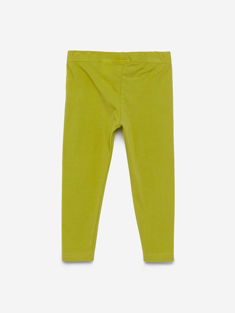 Utsa Kids Lime Leggings