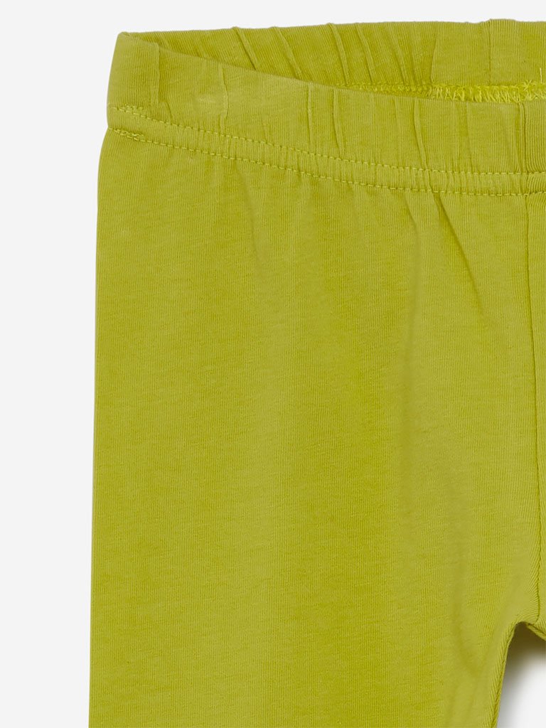 Utsa Kids Lime Leggings