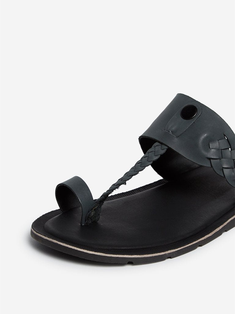 SOLEPLAY Grey Woven Sandals