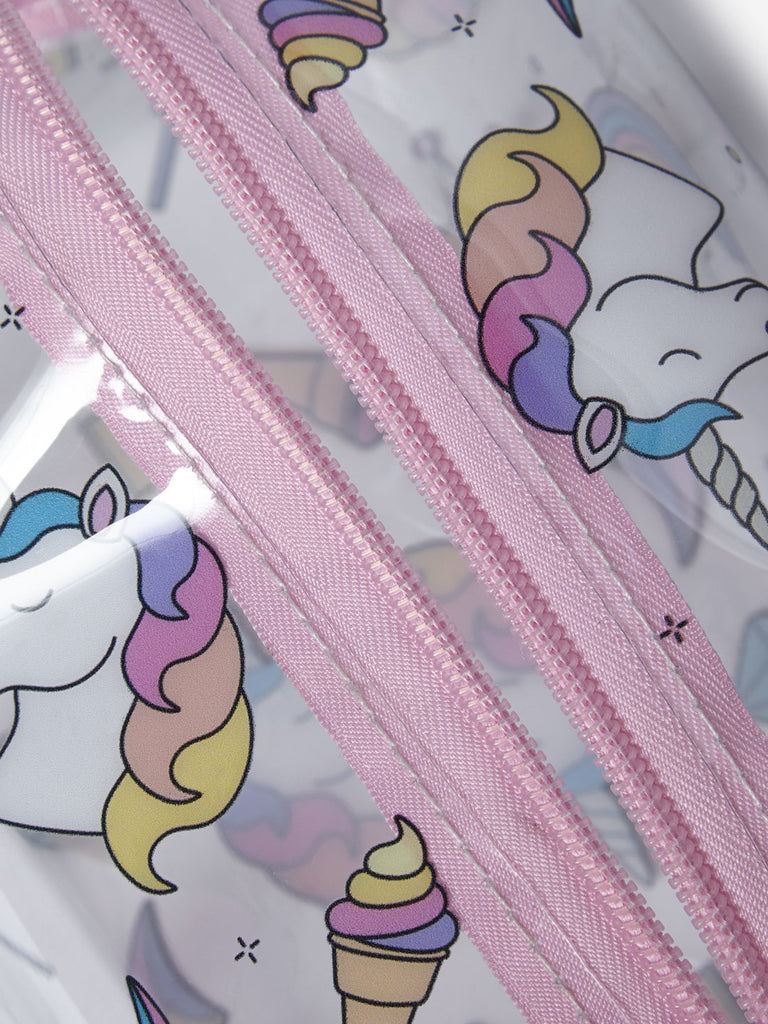 Westside Multicolour Unicorn Patterned Travel Pouch