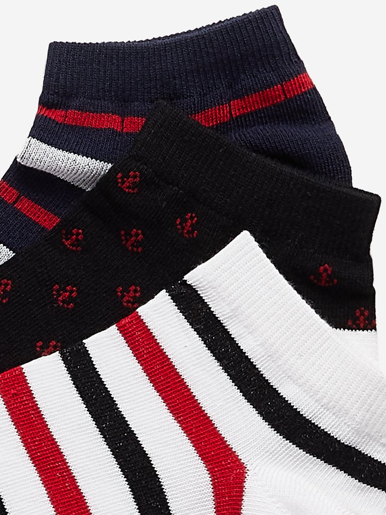 WES Lounge Multi Trainer Socks Pack Of Three