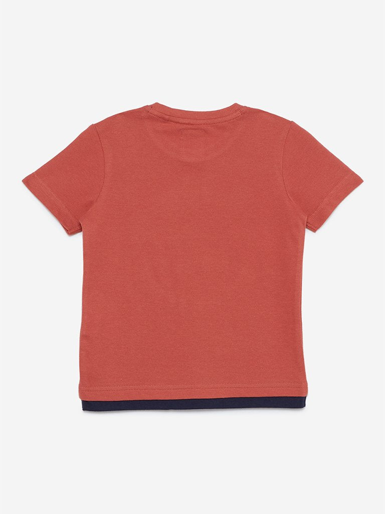 HOP Kids Rust Go Green Crewneck T-Shirt